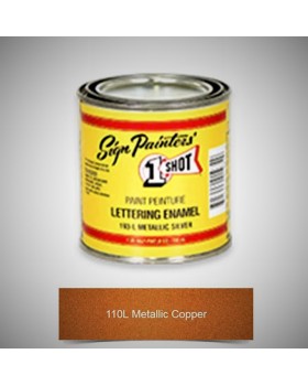 1SHOT ®️ Эмаль 110 Metallic Copper 4 oz