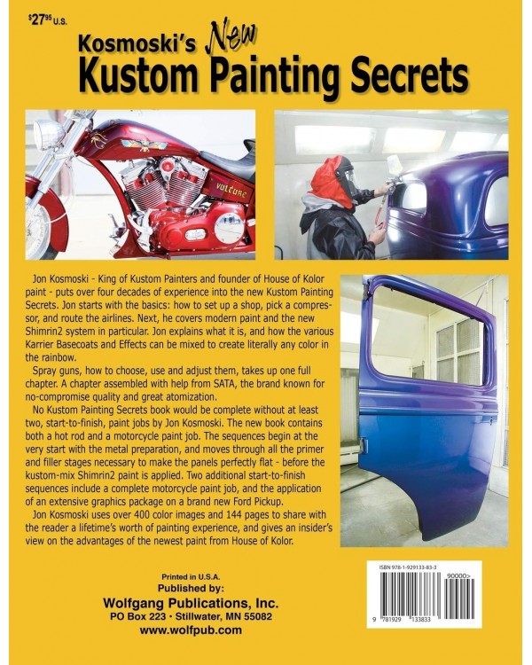 Книга Kosmoski's New Kustom Painting Secrets (Paint Expert)