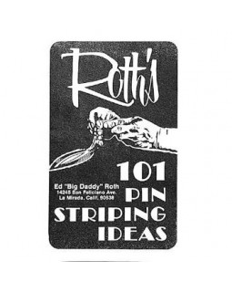 Книга гайд брошюра Roth's 101 Pinstriping Ideas Book