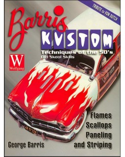 Книга Barris Kustom Techniques of the '50s: Flames, Scallops, Paneling and Striping (Old Skool Skills)
