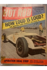 Журнал HotRod Magazine January 1954