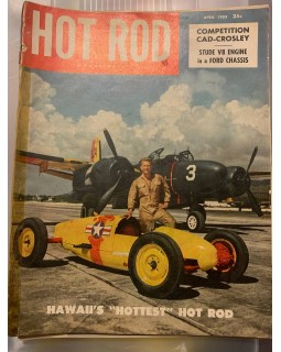 Журнал HotRod Magazine April 1953