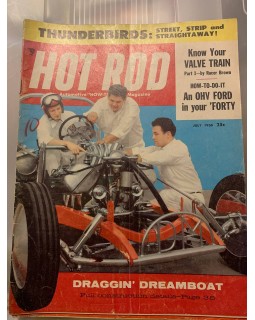 Журнал HotRod Magazine July 1956