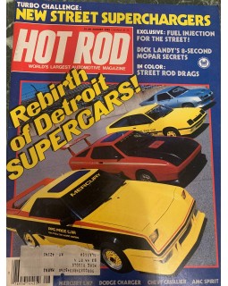 Журнал HotRod Magazine Vintage август 1981