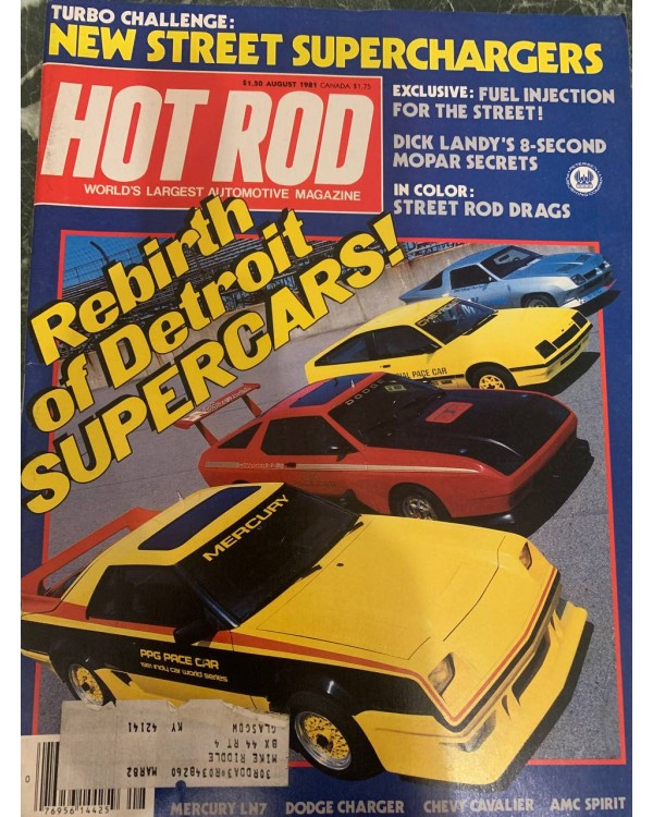 Журнал HotRod Август '81