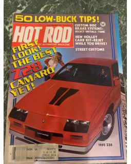 Журнал HotRod Magazine Vintage декабрь 1981