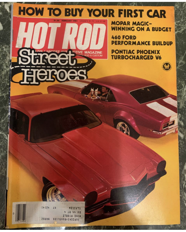 Журнал HotRod Февраль '81