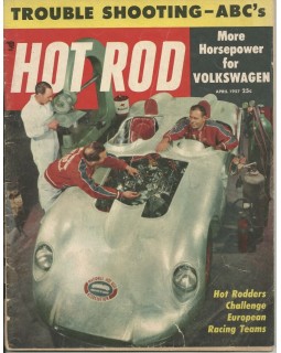 Журнал HotRod Magazine April 1957