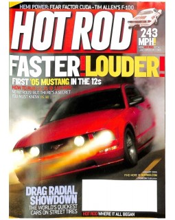 Журнал HotRod Magazine январь 2005