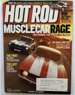 Журнал HotRod Magazine июль 2005