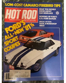 Журнал HotRod Magazine Vintage март 1981