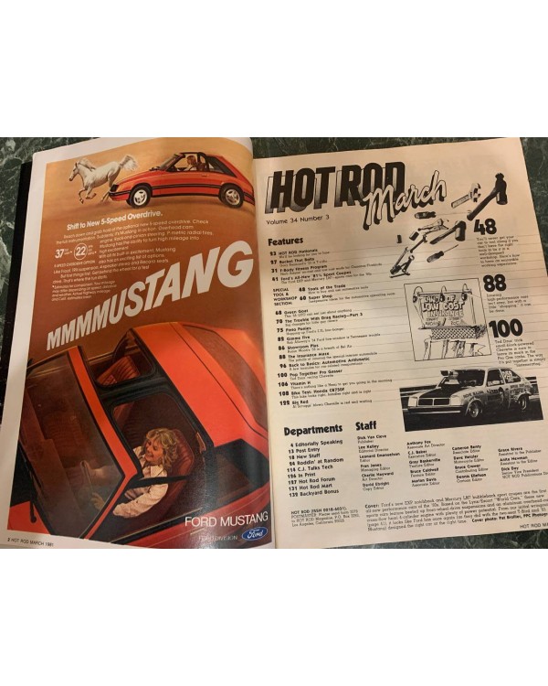 Журнал HotRod Март '81
