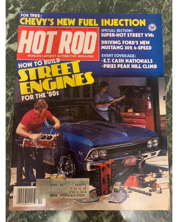 Журнал HotRod Октябрь '81