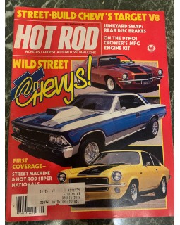 Журнал HotRod Magazine Vintage сентябрь 1981