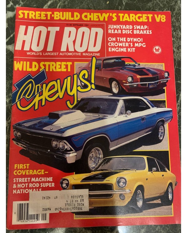 Журнал HotRod Сентябрь '81