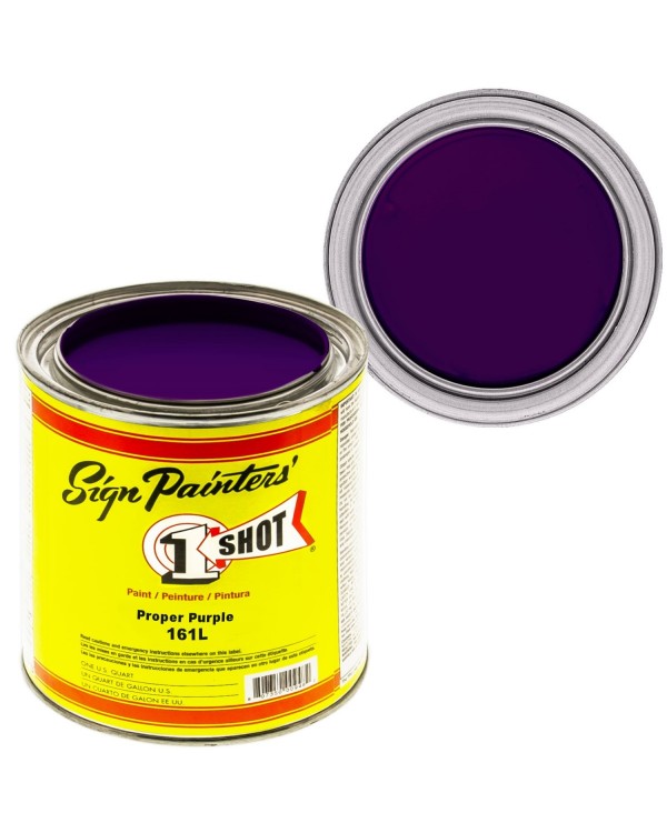 1SHOT ®️ Эмаль 161 Proper Purple 4 oz
