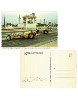 Открытка MOONEYES USA Postcard - MOONEYES Dragster